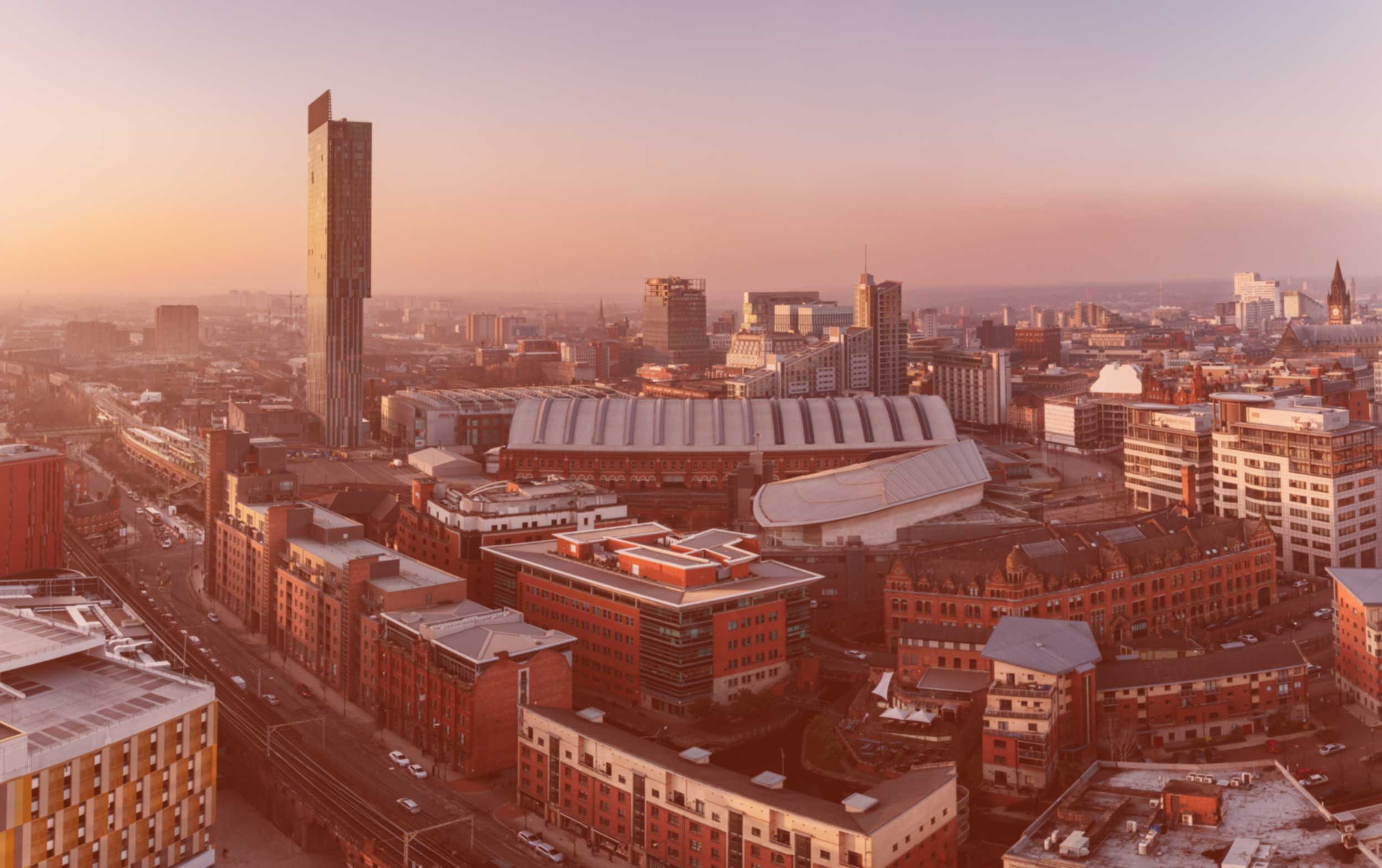 Manchester skyline