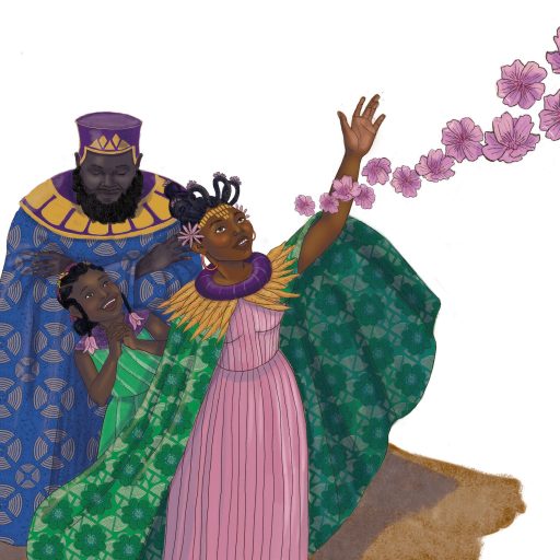 Illustration by Cherise Harris, from Nia and the Kingdoms of Celebration by Philip Robinson.